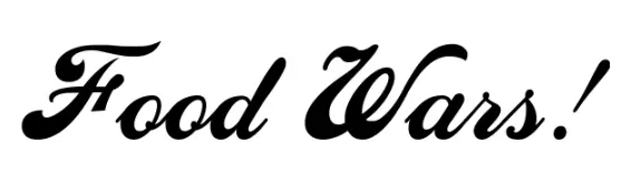 Food Wars Font
