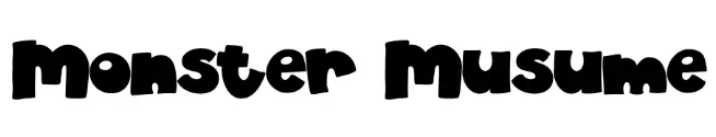 Monster Musume Font