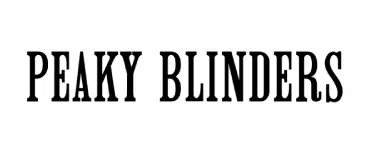 Peaky Blinders Font