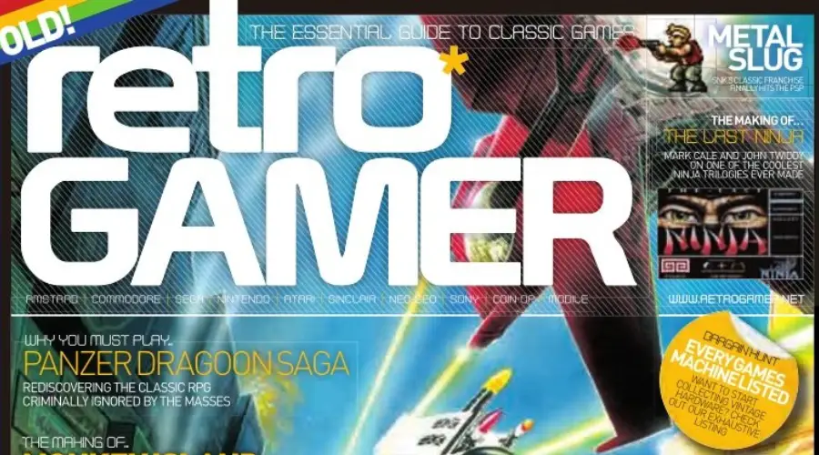 Retro Gamer (magazine) Font
