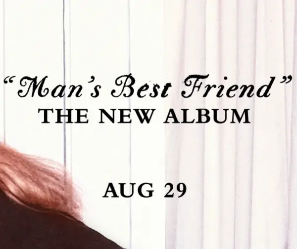 Man’s Best Friend Album Typography
