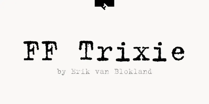 FF Trixie Font