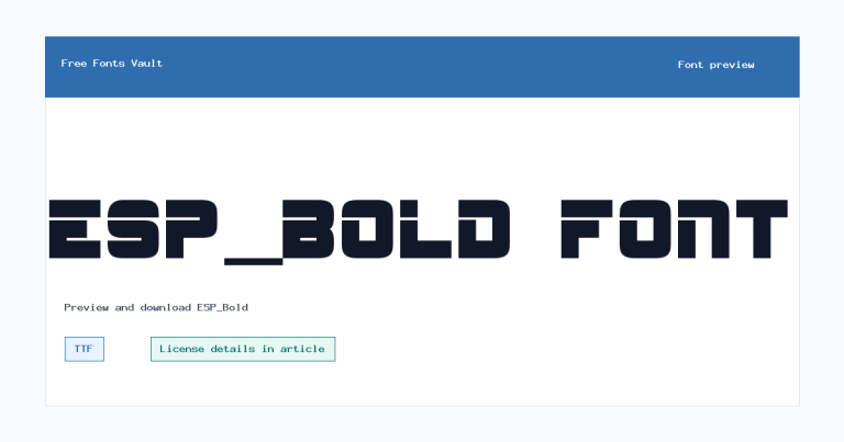 ESP_Bold font preview